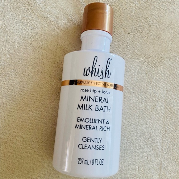 whish Bath & Body Whish Rose Hip Lotus Mineral Milk Bath Poshmark